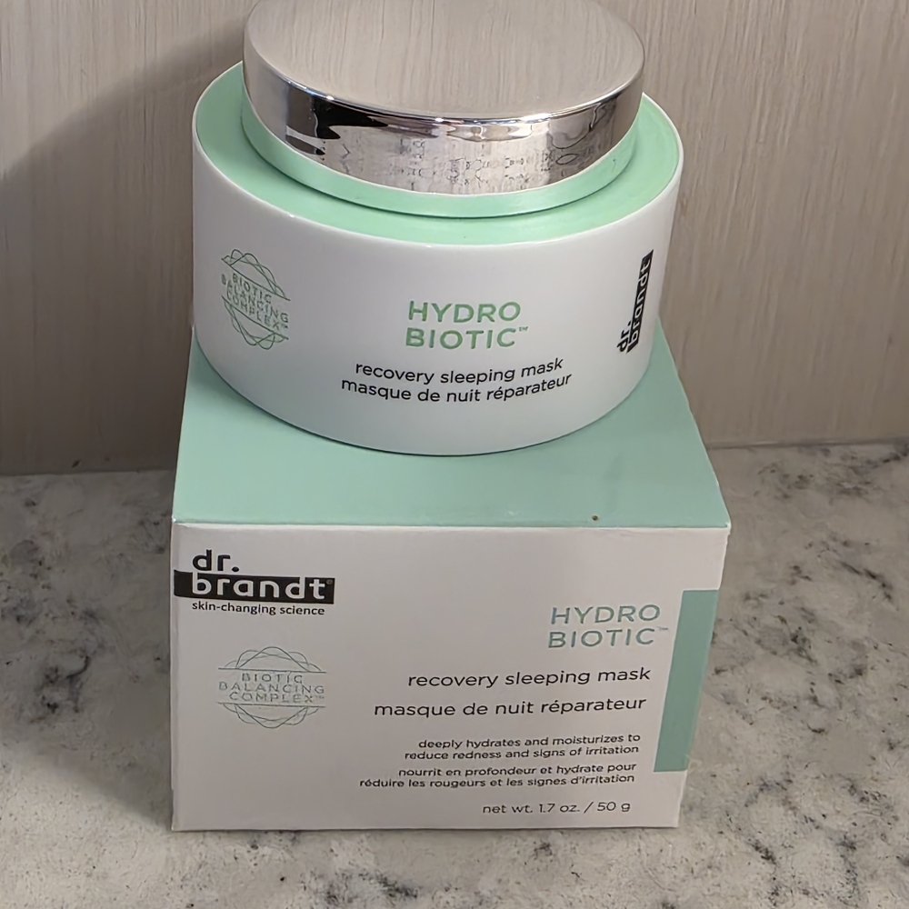 Dr. Brandt Hydro Biotic Recovery Sleeping Mask 1.7 OZ NIB